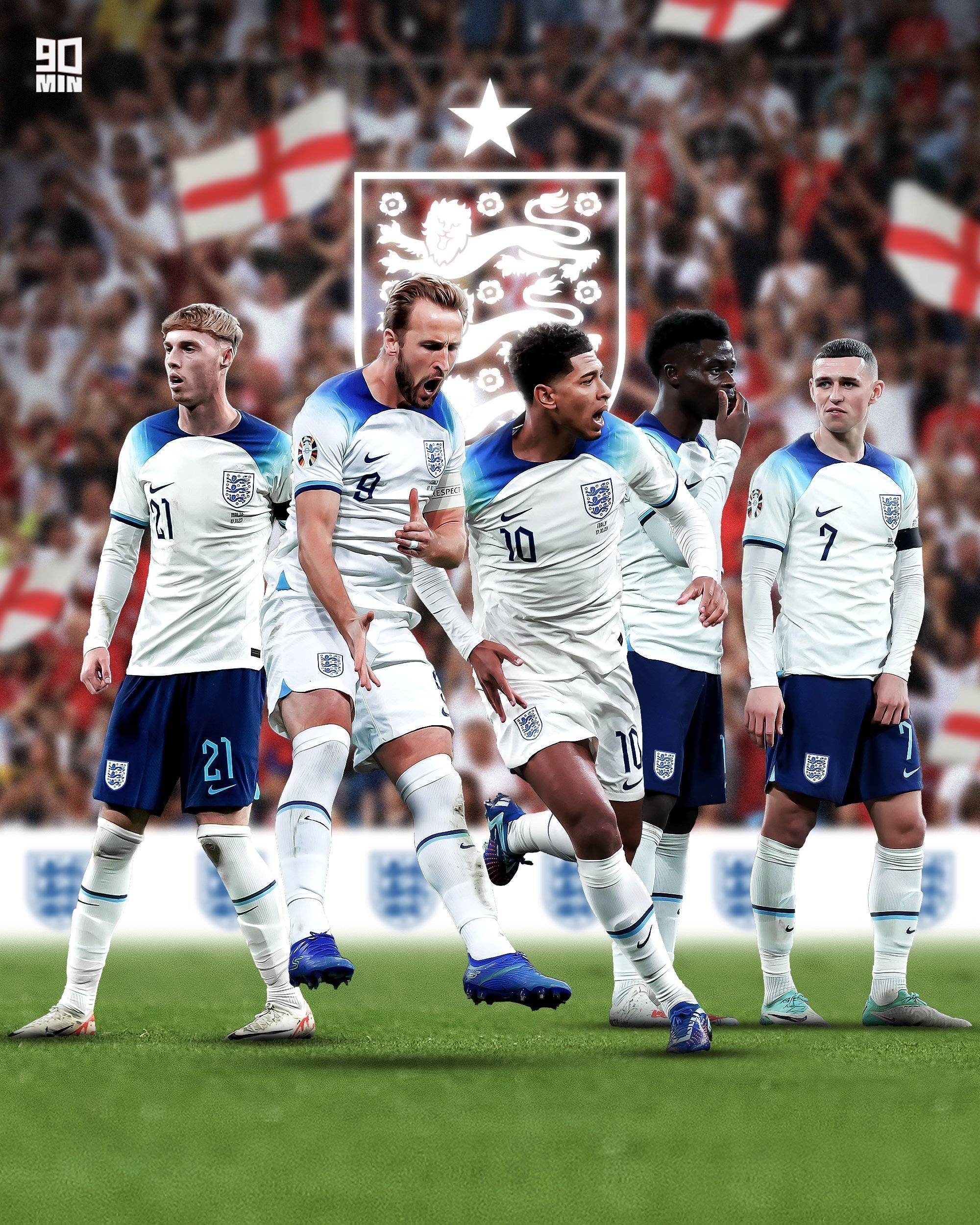 英格兰球队在比赛中展现出色