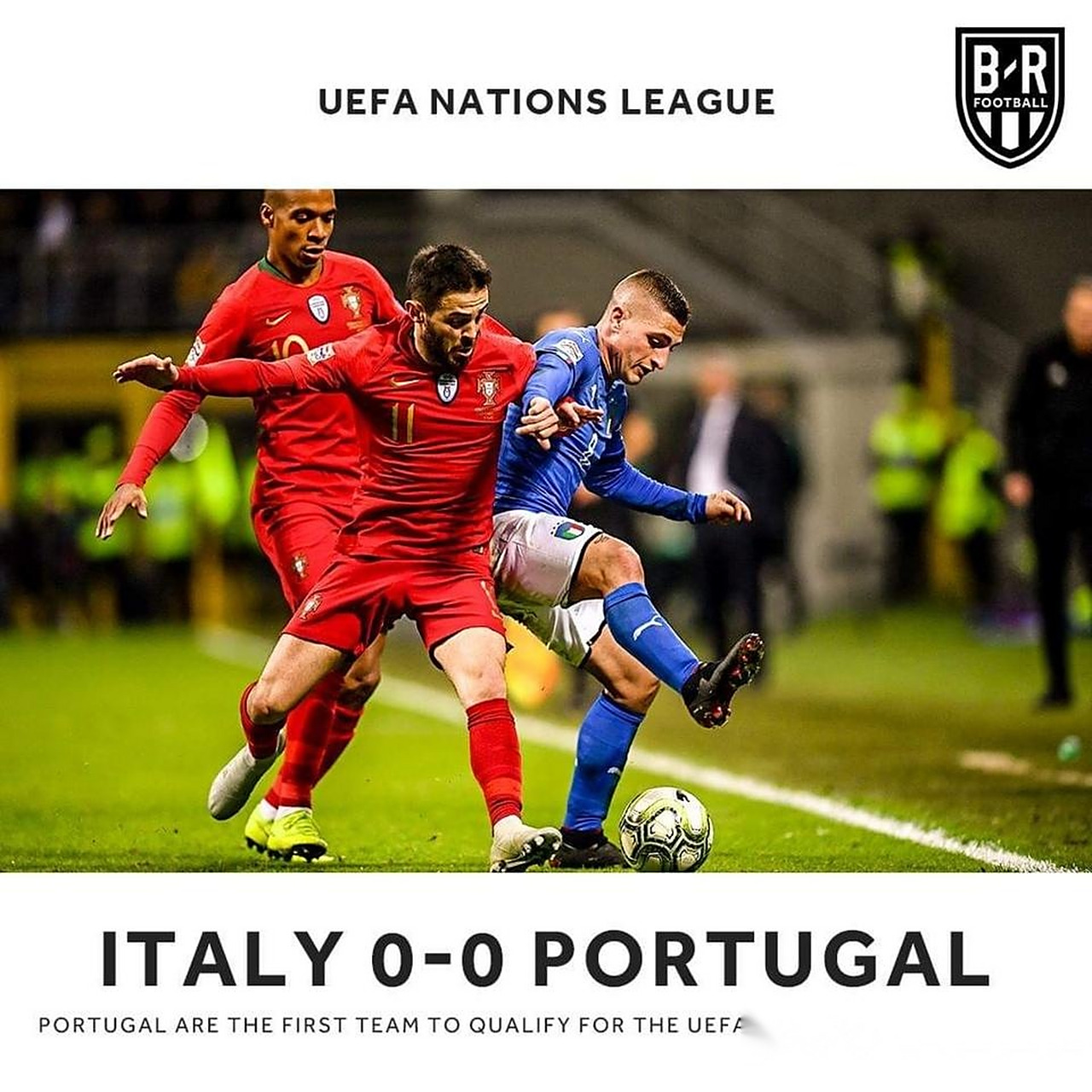 关于葡萄牙战平，小组第二位置将受威胁的信息