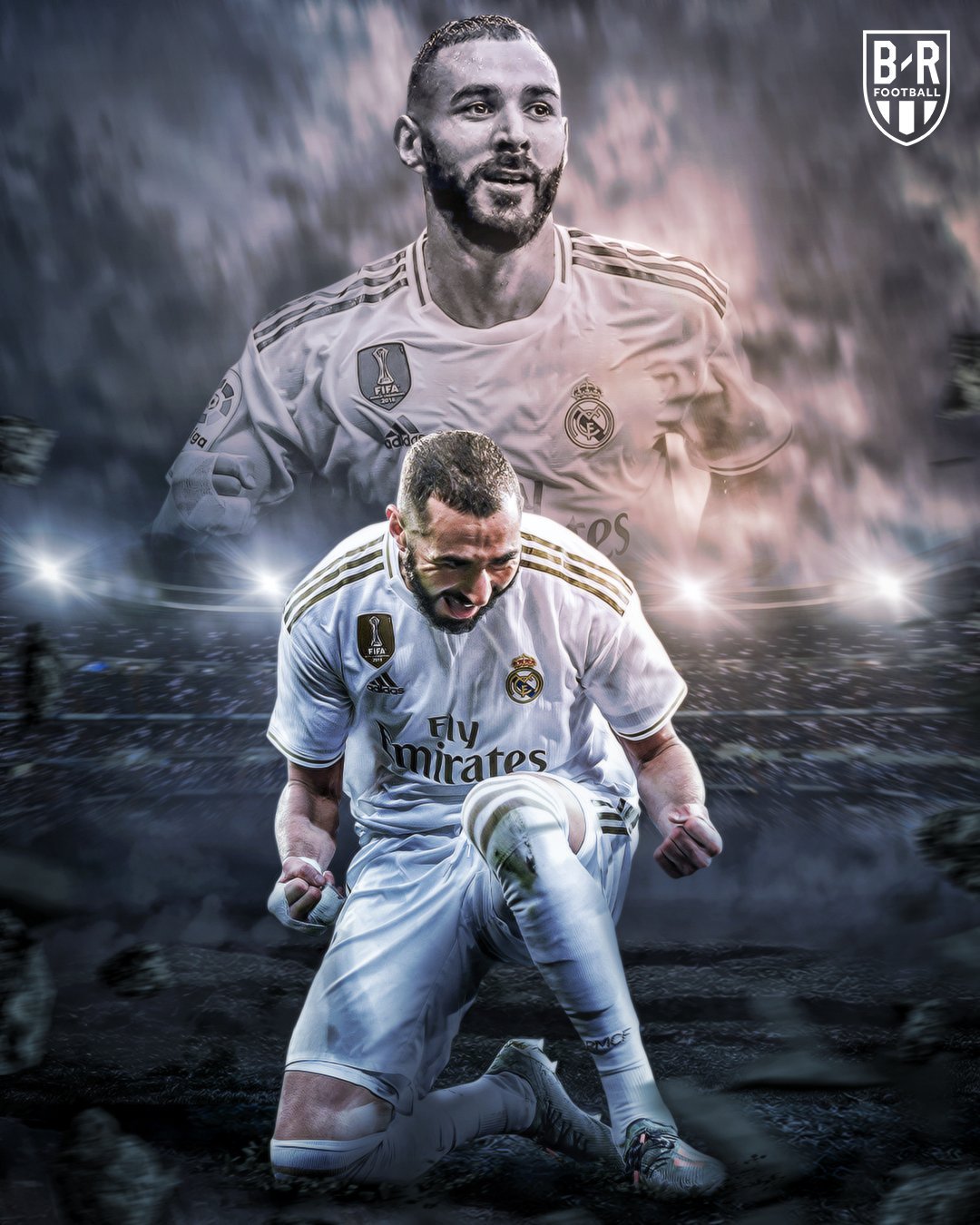 巴萨横扫皇马，本泽马高光表现